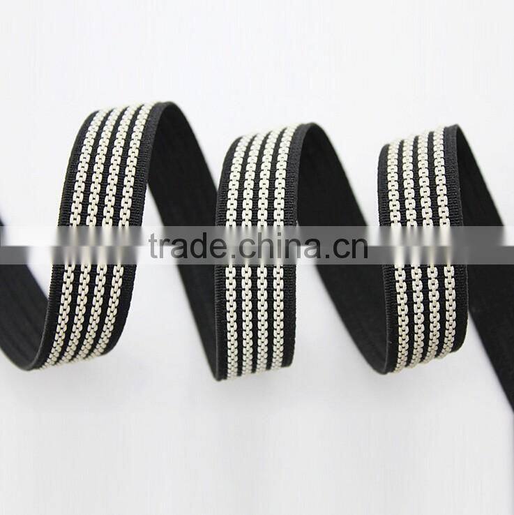 Woven Anti Slip Elastic Webbing