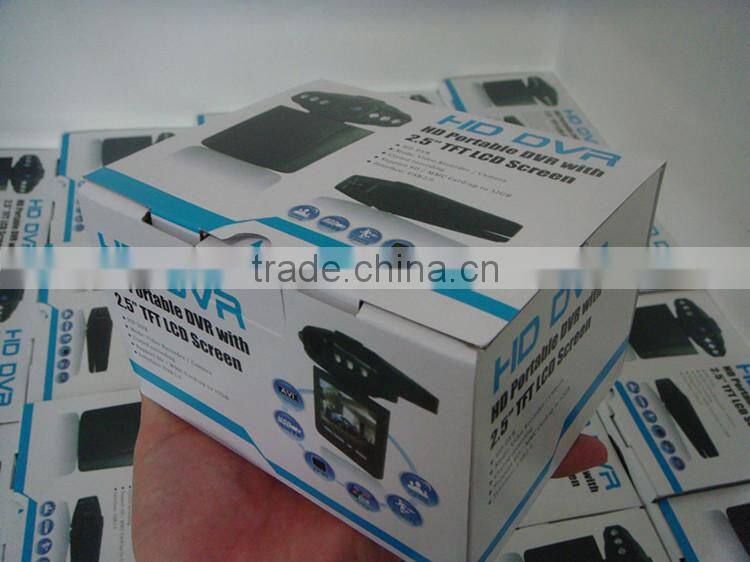 2.5 Inch TFT Screen 720P HD 270 Degree Rotatable 6 LED Night Vision Car Dash Cam