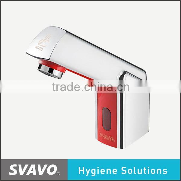 washroom touchless taps, automatic toilet faucet, infrared sensored bathroom faucet