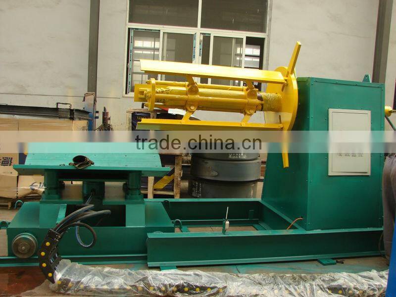 Hot Sale HT- 5T Hydraulic uncoiler for roll forming machine