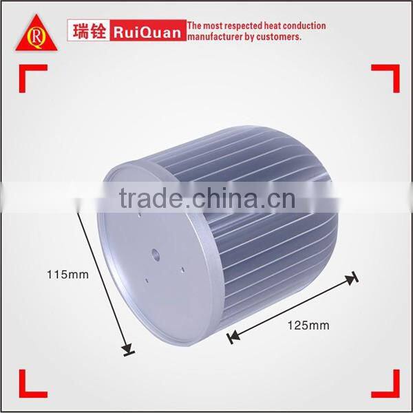 High Power CNC machining aluminum extruded Led heatsink