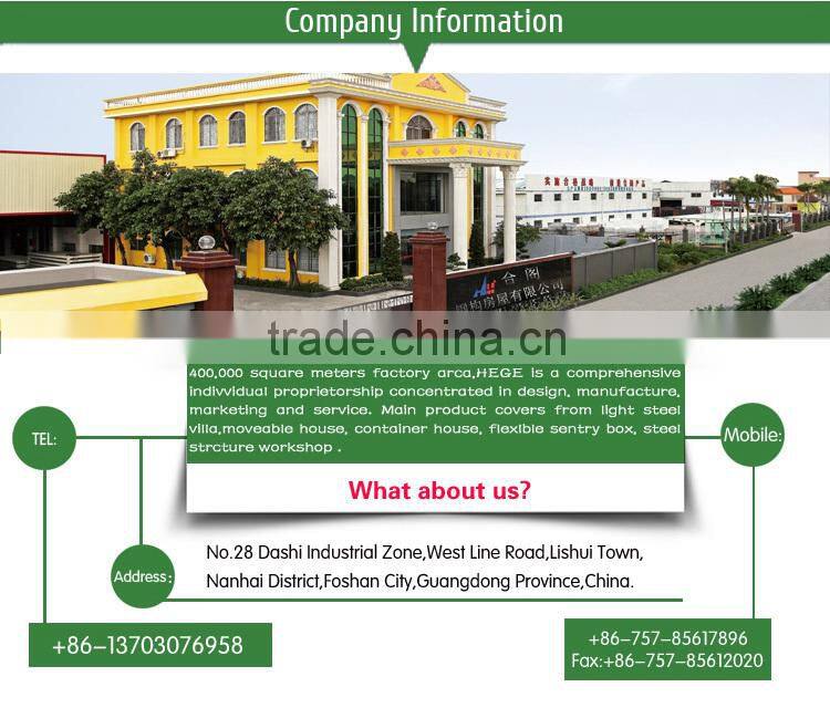 prefabricated light resort house,light steel homes,moveable cabin