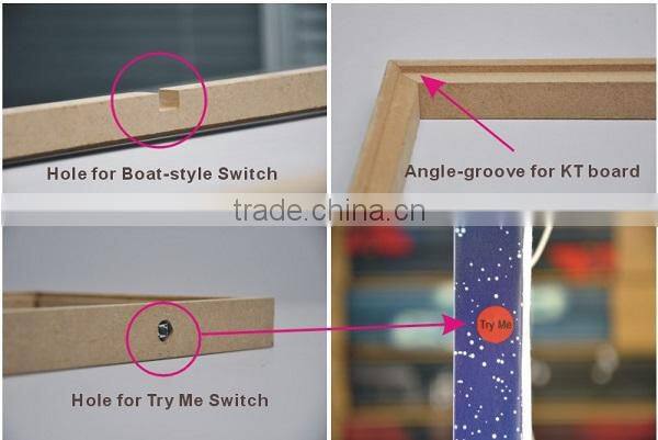 Canvas prints with LED lights wall art painting for kids gift