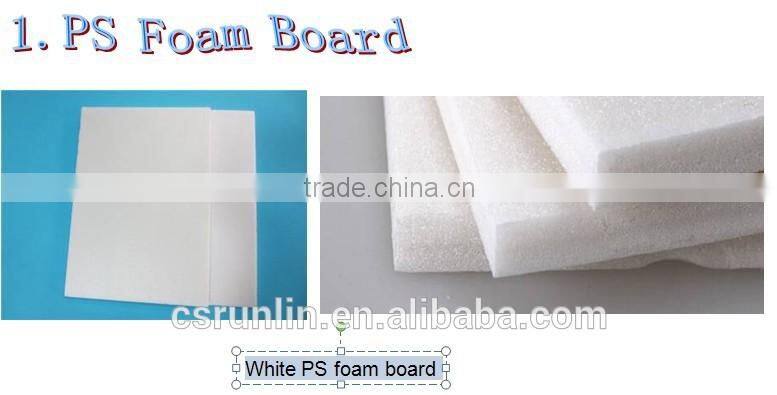 PS foam board and color pvc foaming board and KT board Hollow plate