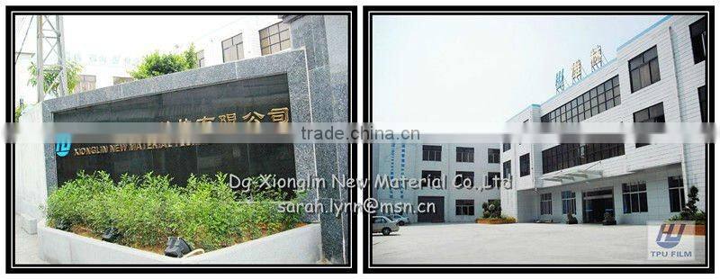 Leopart TPU sheet film for shoes material