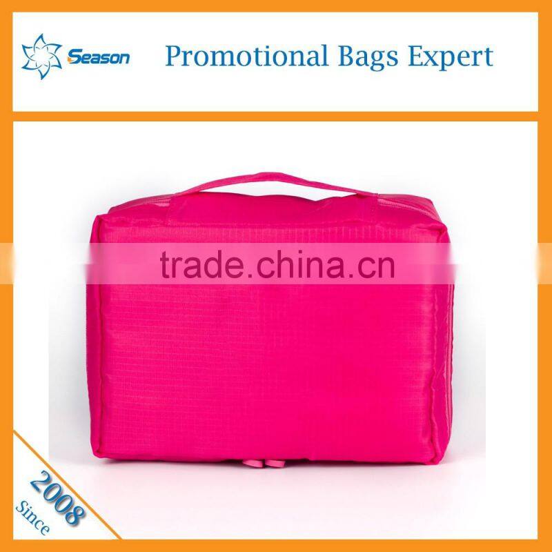 Easy taking Travel trolley makeup bag hanging cosmetic bag