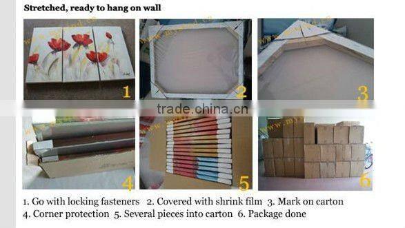 abstract handmade oil paintings of butterflies