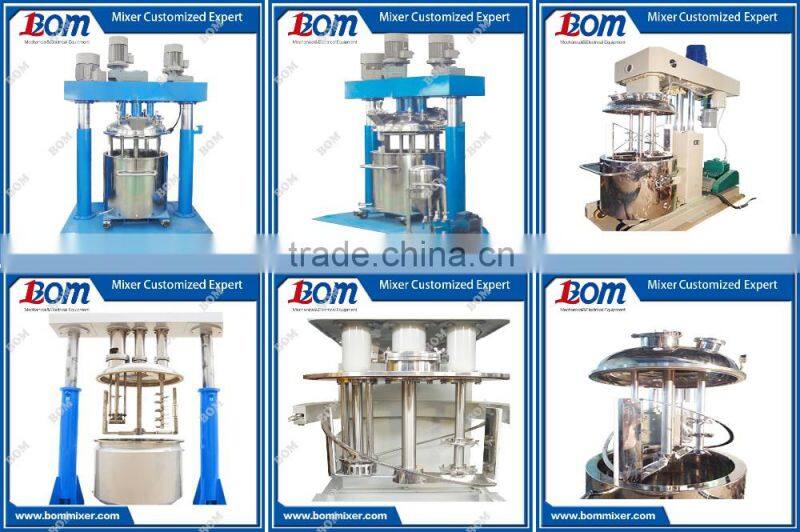 Tri Shaft Mixer can mix ,disperse ,emulsify machine