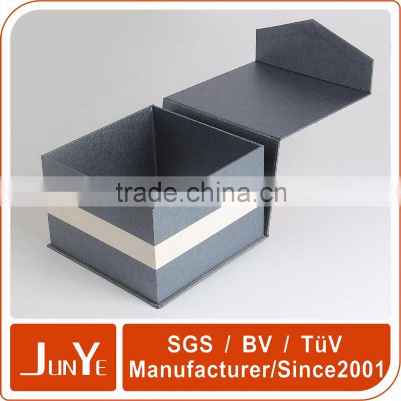 square paper luxury gift box magnet closure