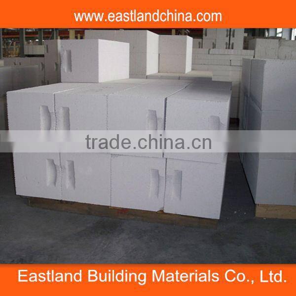 Fly-ash Grey Sand Based White Lightweight Concrete AAC Wall Blocks (Bricks)