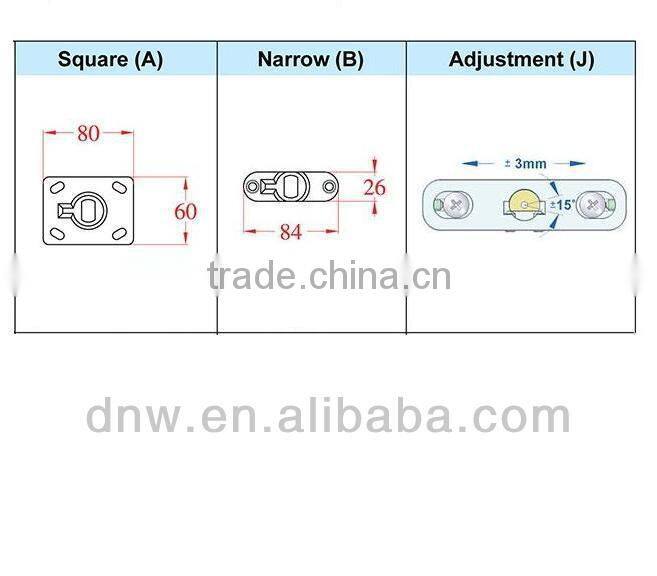 Hydraulic self closing glass door closer