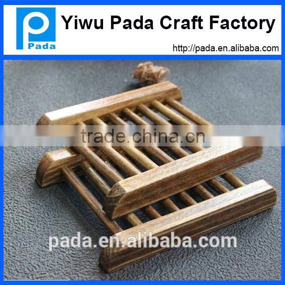 natural wooden soap holder