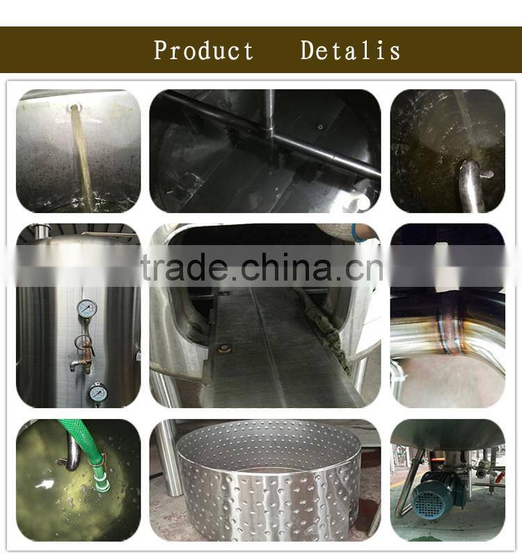beer brewing equipment of 300L brewhouse for used brewery plant