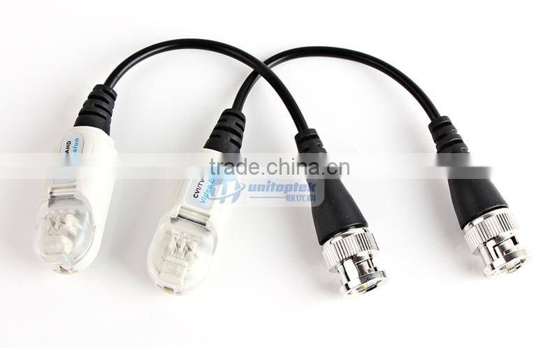 HD Transceivers Adapter Transmitter Cat5 Video CCTV Balun Support 720P/1080P AHD/CVI/TVI Camera
