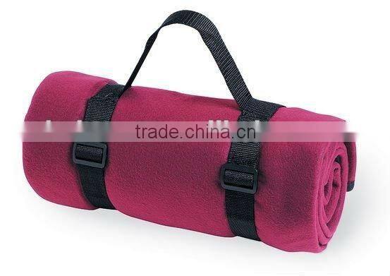 Portable Polar Fleece Blanket for promotion