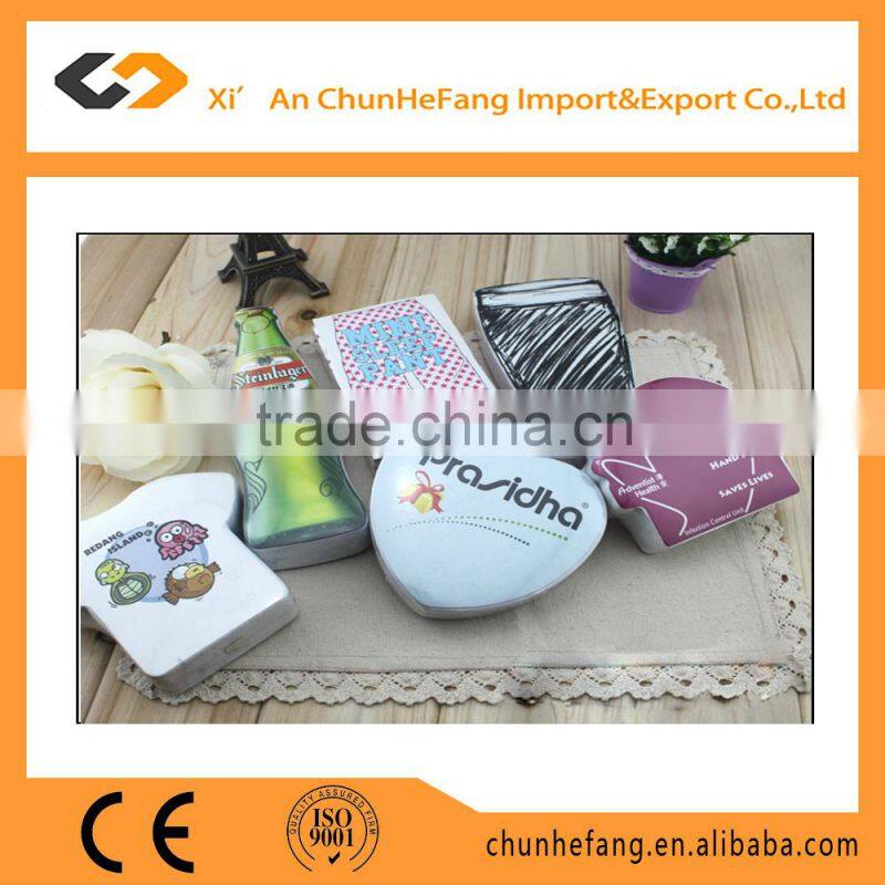 Promotional Customized Pure Cotton Compressed one time T-shirt