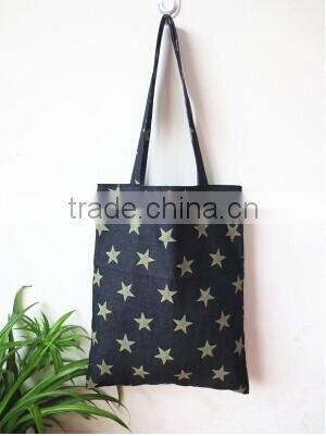 Diy manual cowboy cloth shopping bags