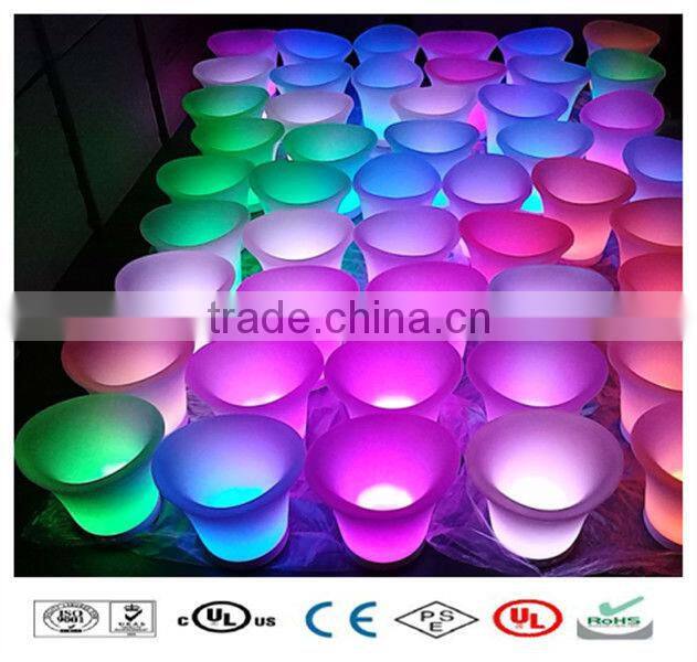 foldable ice bucket led ice bucket