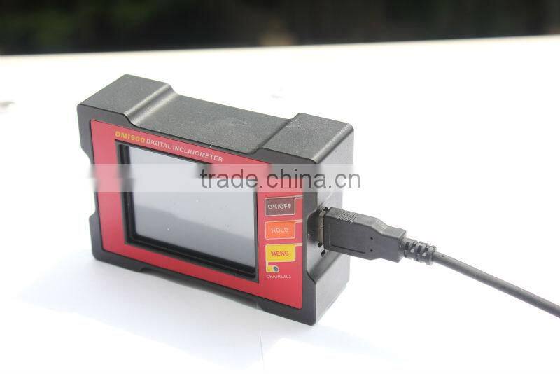 DMI810 High Precise TOUCH SCREEN MAGNET BASE SPIRIT LEVEL DIGITAL ANGLE GAUGE INCLINOMETER BOX With Better Resolution 0.001deg