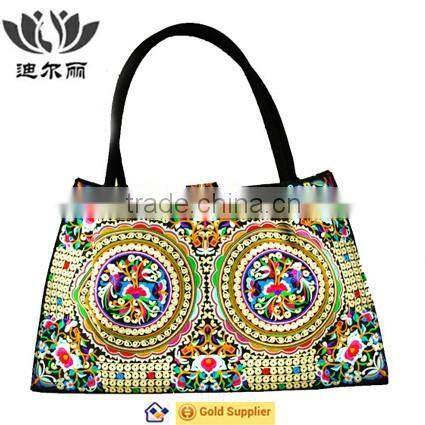 HOT SALE NEW DESIGN NATIONAL STYLE BEAUTIFUL EMBROIDERY WOMEN HANDBAGS