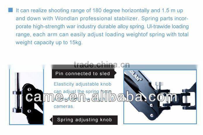 Wondlan Leopard II 6-15kg Camera Steadicam Steadycam Stabilizer deluxe edition