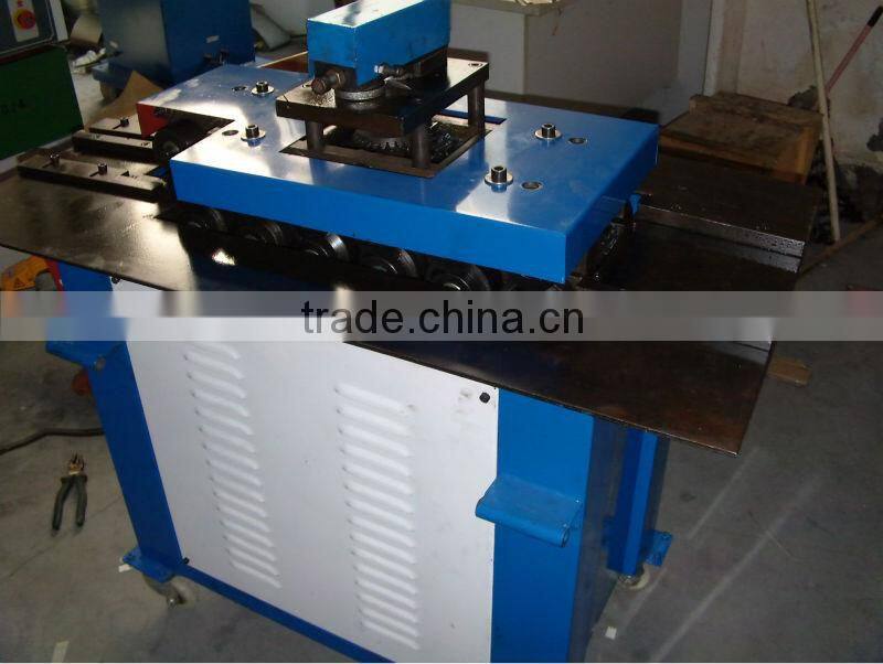 Can lock seam machine round spiral duct
