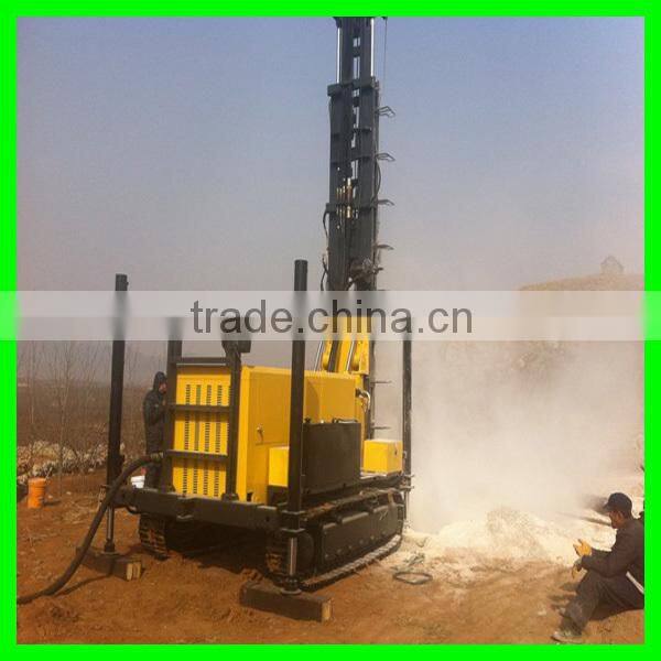 KW400 water well drilling rig ,portable geothermal bore well drilling