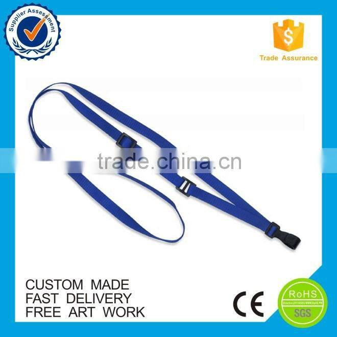 Promotion China supplier custom logo lanyard free sample