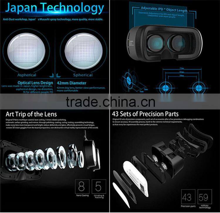 Polarized 3d glasses type and 3D glasses type vr box 2.0 pc virtual reality