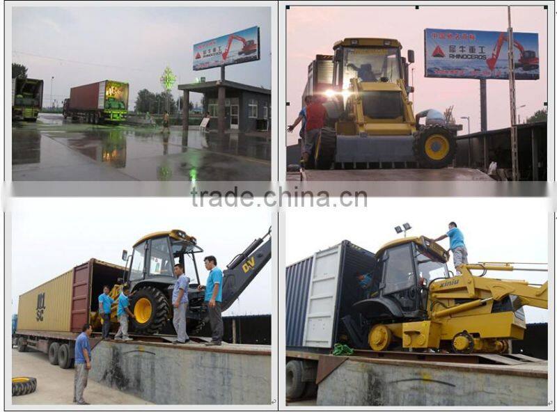 7000kg backhoe loader small construction backhoe loader