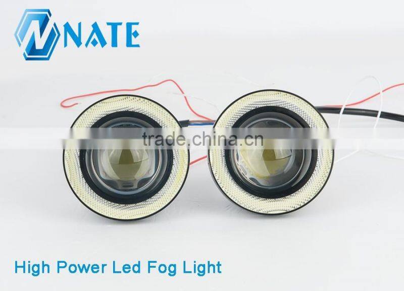 Auto Spare Parts Car Led Lighting Factory High Power Angel Eye Led Fog Light