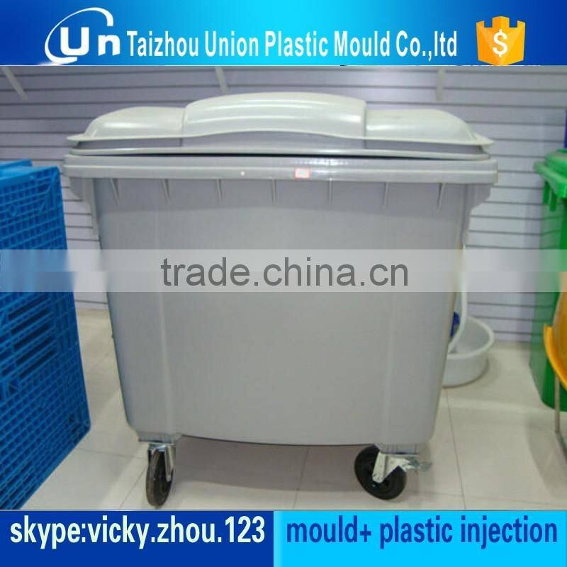 rich experience in making plastic dustbin mould