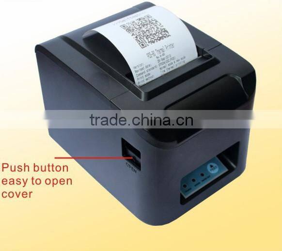 Mini Thermal Printer of 80mm support Cash Drawer Drive and Auto-cutter