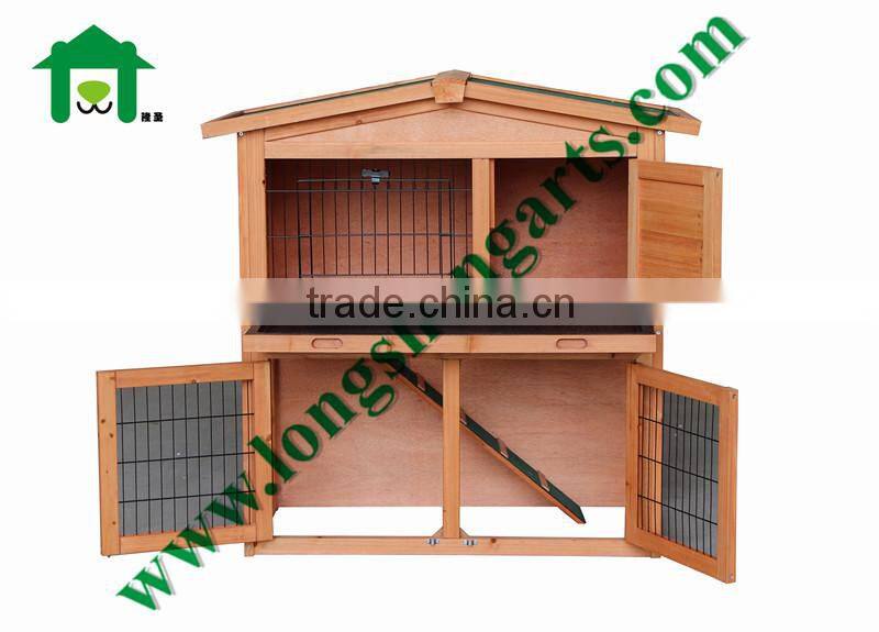 Small Animal House Pet Cage Wooden Rabbit Hutch