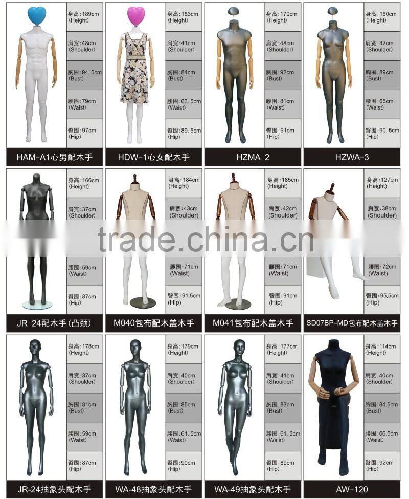Wholesale fiberglass brand custom gun black chrome hot sex perfect girl mannequins
