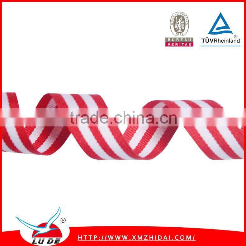 2016 Wholesale priced grosgrain ribbon strip/custom logo grosgrain ribbon wholesale