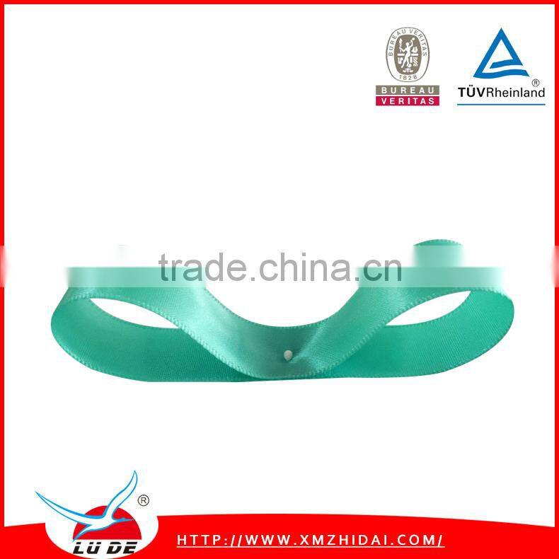 25mm single face style solid color satin ribbon
