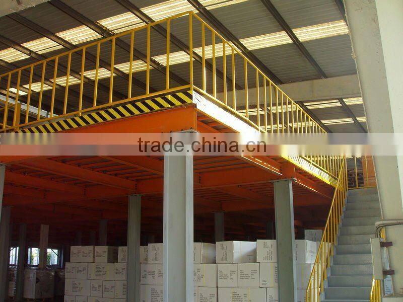 industrial warehouse storage multi-tier racking and shelving