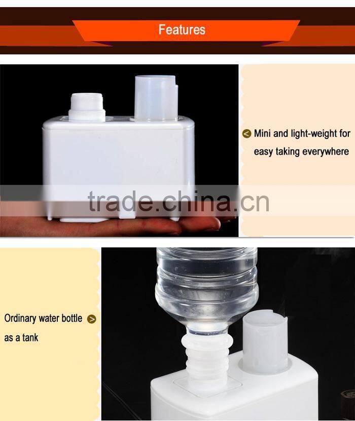 2015 china manufacture top quality best price Portable Ultrasonic Aroma Humidifier with 1 year warranty