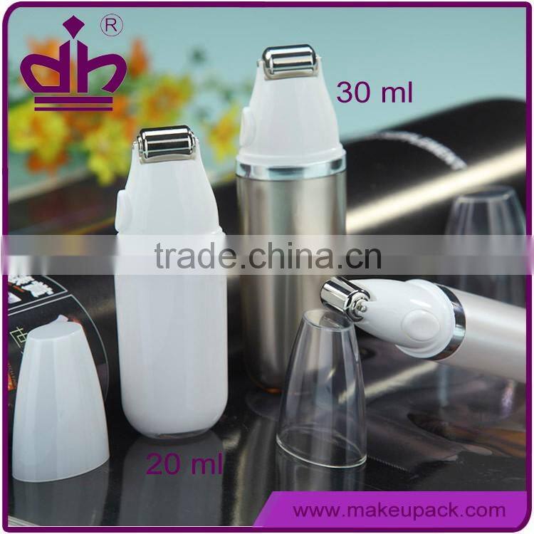 White plastic compact air cushion bb foundation case