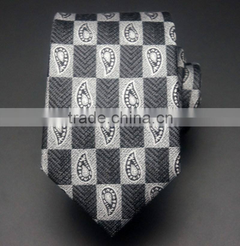 2016 hot selling polka pot cheap polyester mens neckties
