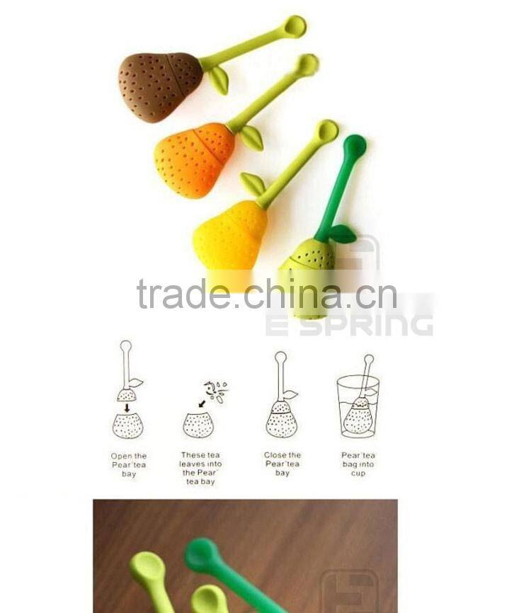 100% Food grade orange pear herbal silicone infusion tea