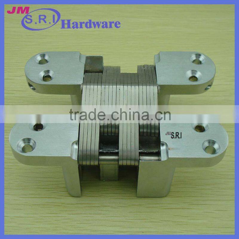 High quality zinc alloy concealed hinge for interior door , heavy duty concealed hinge