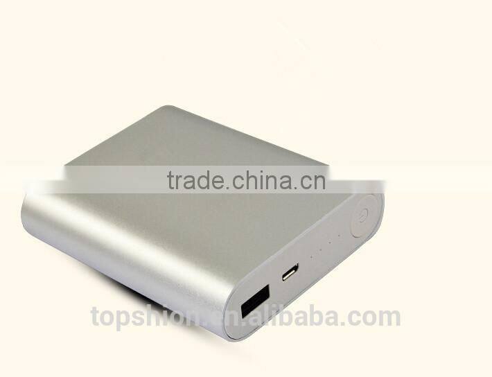 Metal Skin Power Bank USB Power Case For Smartphone