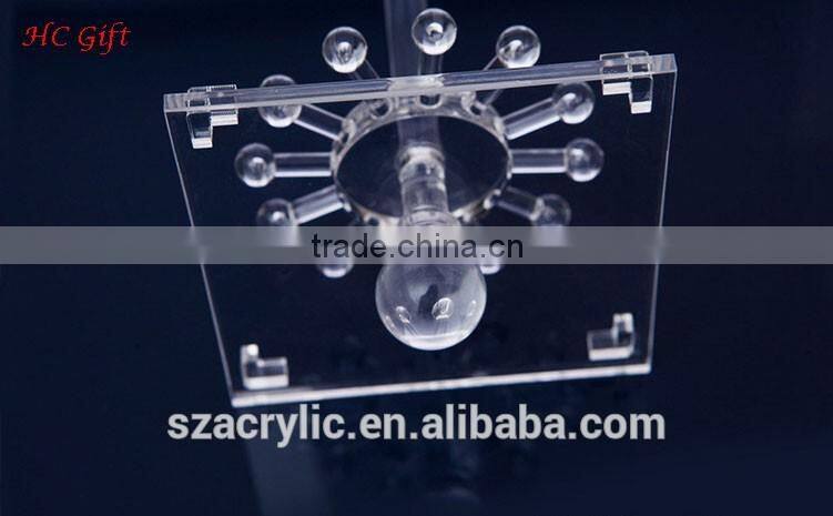 High transparent import small acrylic necklace display box jewelry display box