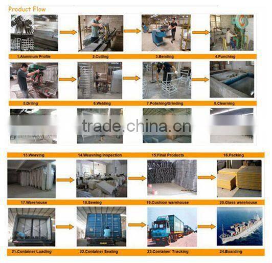 Outdoor furniture hot sale for restaurant rattan dining set