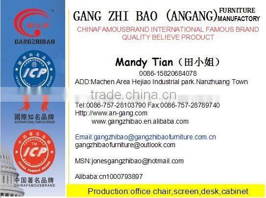 fashion fabric folding waiting room chair with four legs AH-120