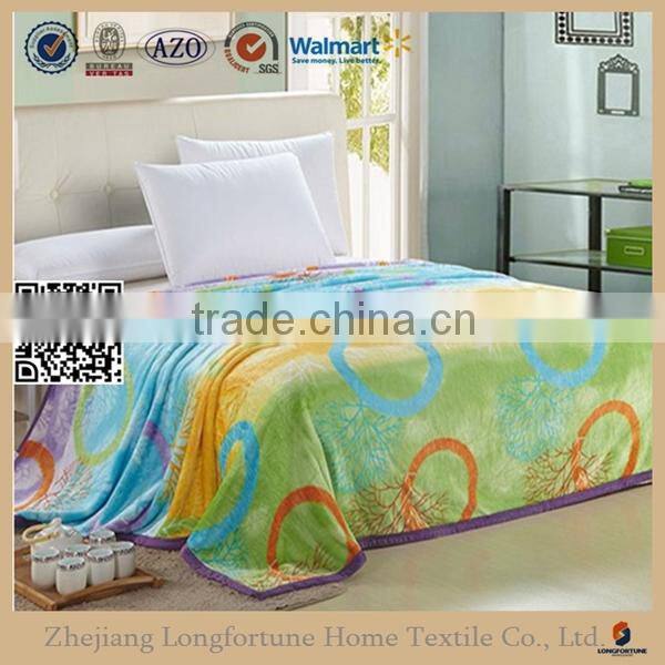 Manufactory walmart muslin swaddle alibaba china home textile china supplier flag fleece blanket