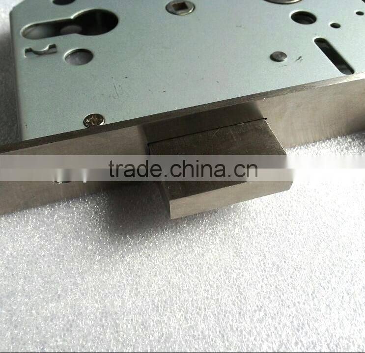 304 Stainless Steel Fireproof Euro Standard Anti-Panic Mortise Lock Body with 60 72mm Hole Distance