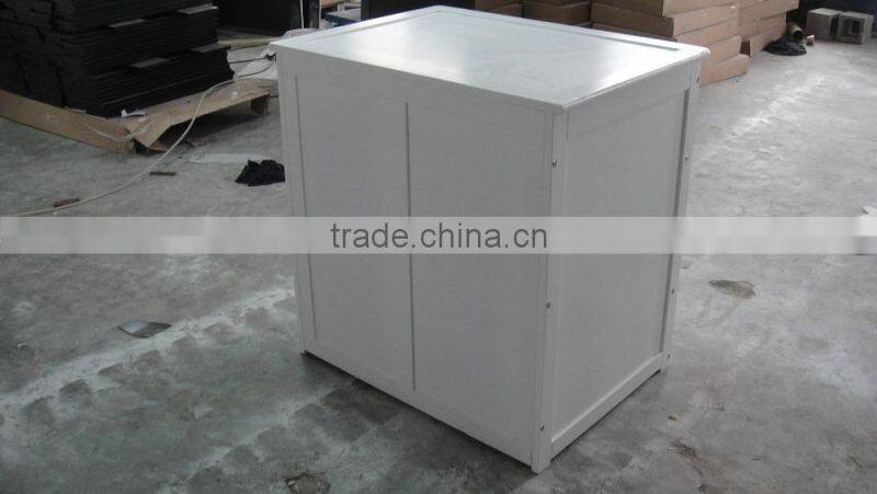 Solid NZ Pine wood Baby change table / Baby chest of drawers in White